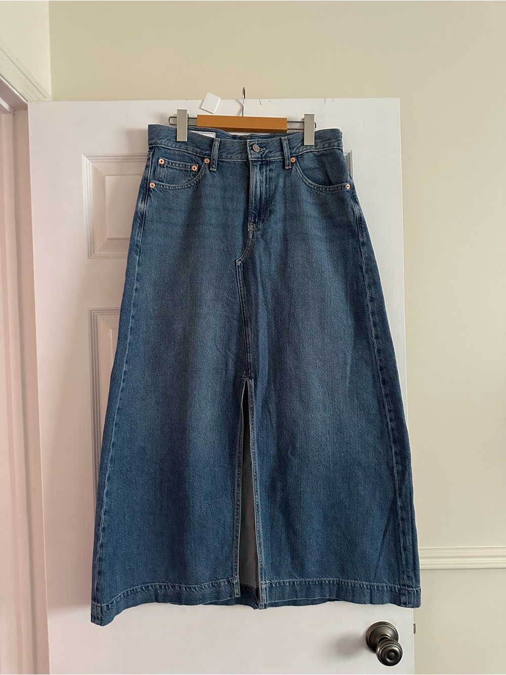 Gap Denim Maxi Skirt
